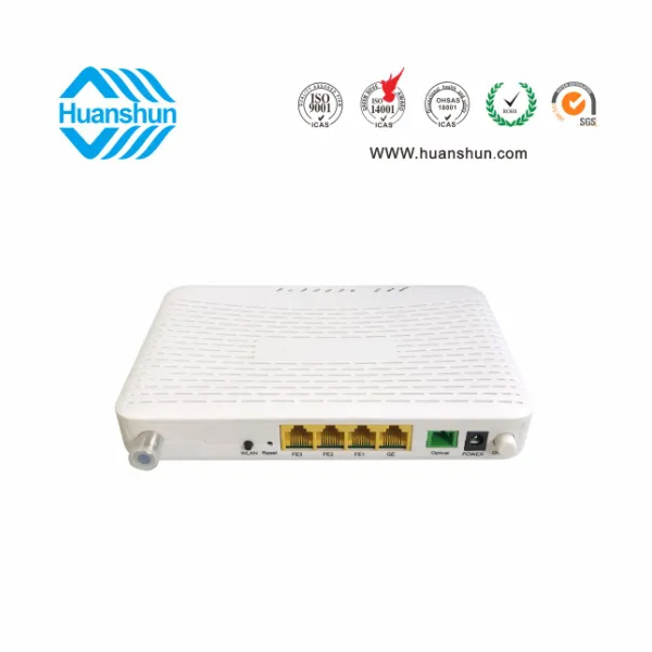 HSOS11176GNW FTTH終端（XPON ONU WIFI，WDM CATV）（1GE+3FE+2*2WIFI+WDM CATV NE)